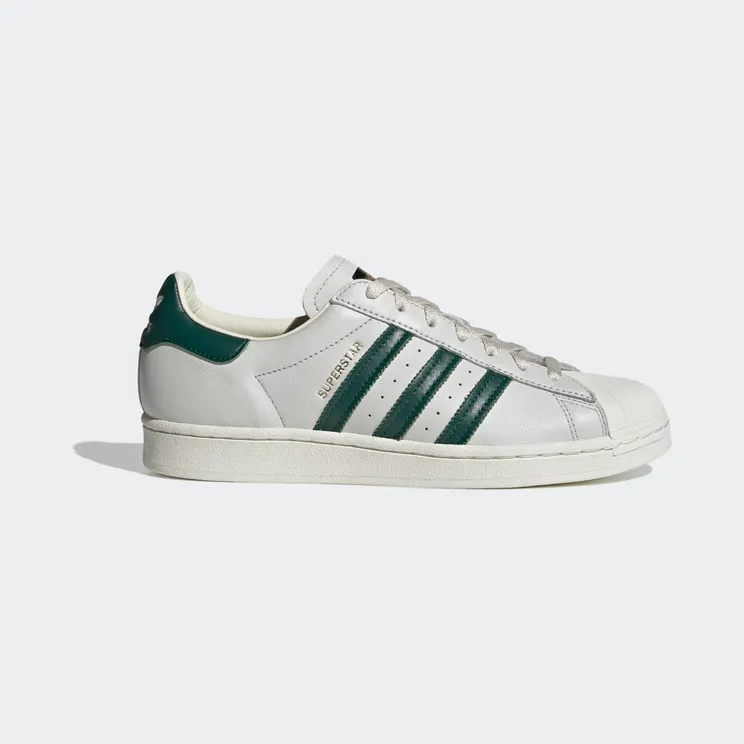 adidas Superstar Off White / Collegiate Green / Off White (H68186)