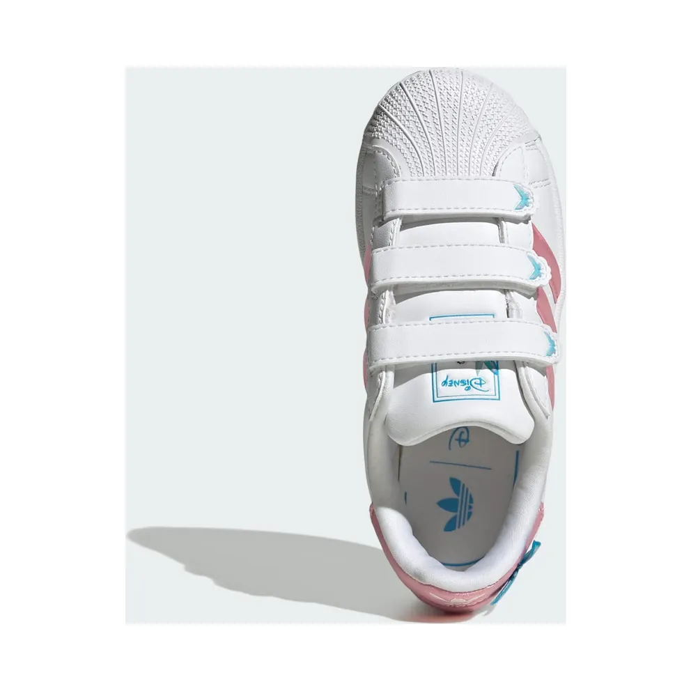 Adidas adidas Disney Superstar II Comfort Closure Cloud White / Light Pink / Lucid Aquamarine (IH1735)