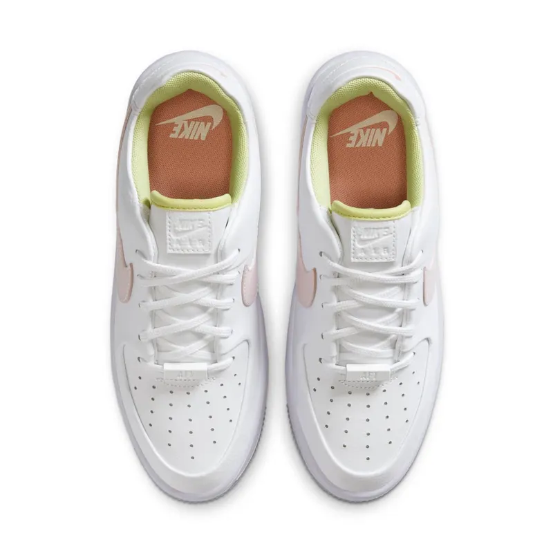 Nike Air Force 1 Sage Low One Of One (W) White/Pink Quartz-Hydrogen Blue-White (CW5566-100)
