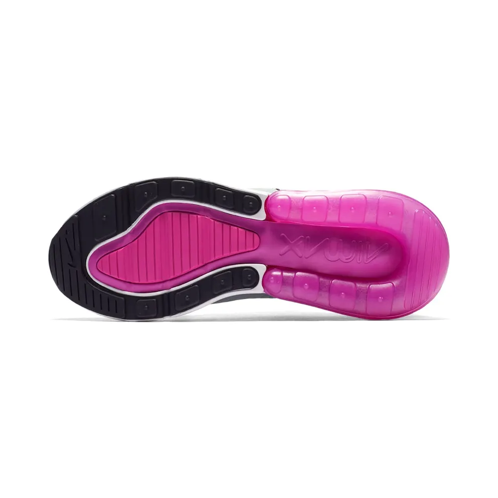 Nike Air Max 270 Barely Grey Fuchsia (W) Barely Grey/Black-Light Pumice-Fuchsia Blast-Black (AH6789-004)