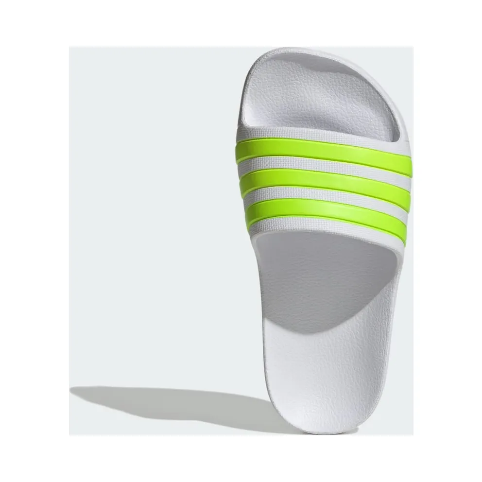 Adidas adilette Aqua Slides Kids Cloud White / Solar Slime / Cloud White (IH6895)
