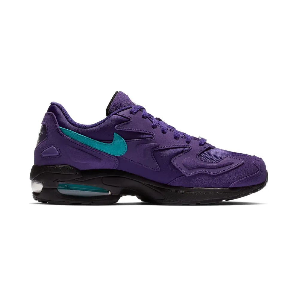 Nike Air Max2 Light Grape Court Purple/Spirit Teal-Black-White (AO1741-500)