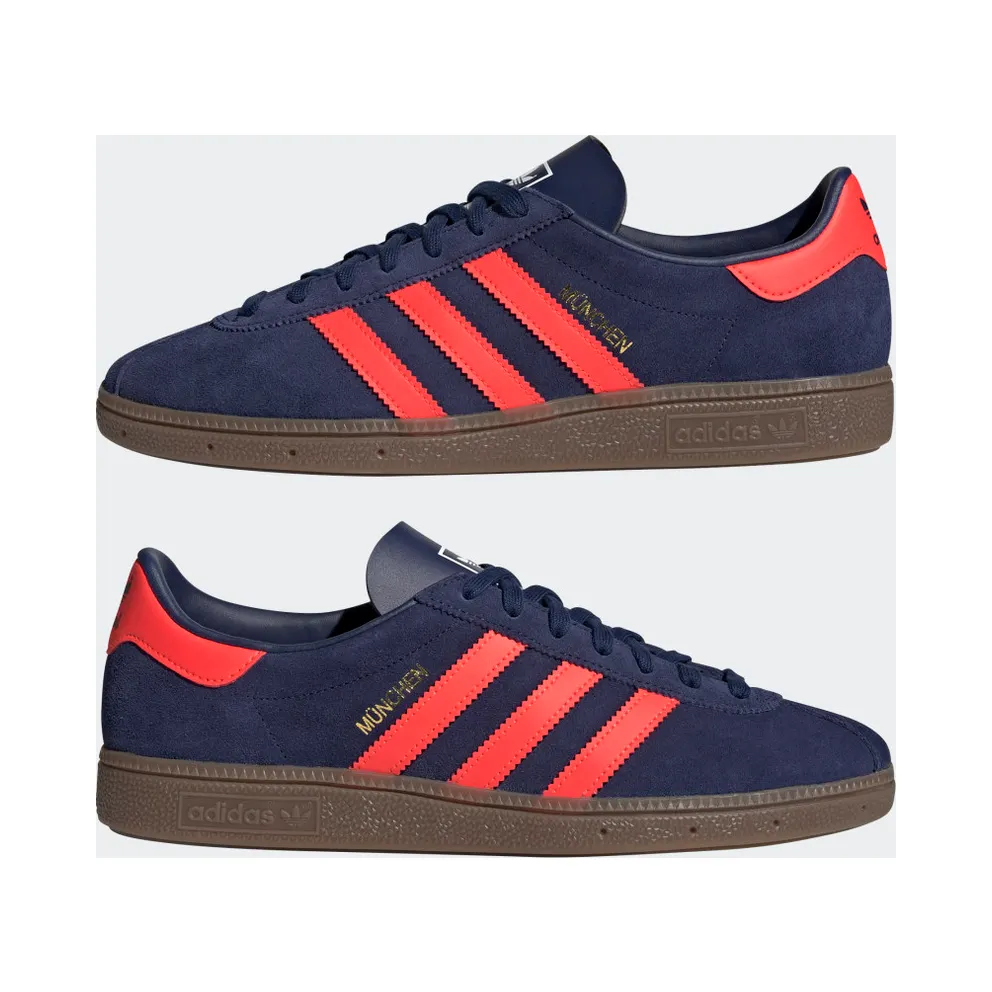 Adidas Munchen Dark Blue / Solar Red / Gum (GY7400)