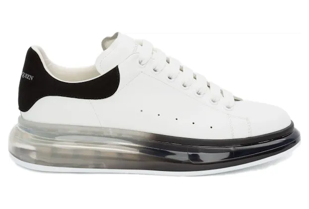 Alexander McQueen Oversized Black Sole White (604232WHX9V9061)