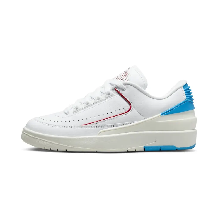 Air Jordan 2 Retro Low Wit/Dark Powder Blue/Sail/Gym Red (DX4401-164)