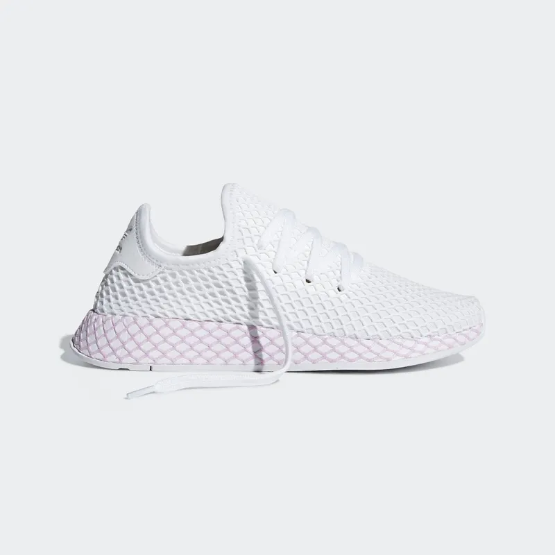 adidas Deerupt Cloud White Clear Lilac (W) Cloud White/Cloud White/Clear Lilac (B37601)