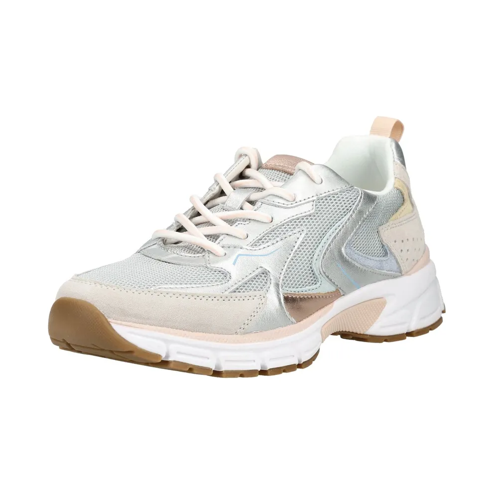 Gabor sneaker Basaltgrijs / Silver / Off-White (8653664)