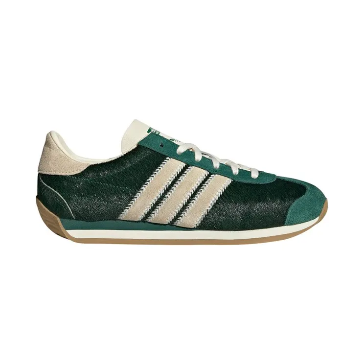 adidas Country OG Collegiate Green Cream White Pony Hair (JQ0544)