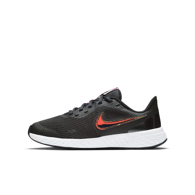 Nike Revolution 5 Power Black “Off-Noir / Red Plum / White / Multi-Colour” (CW3263-001)