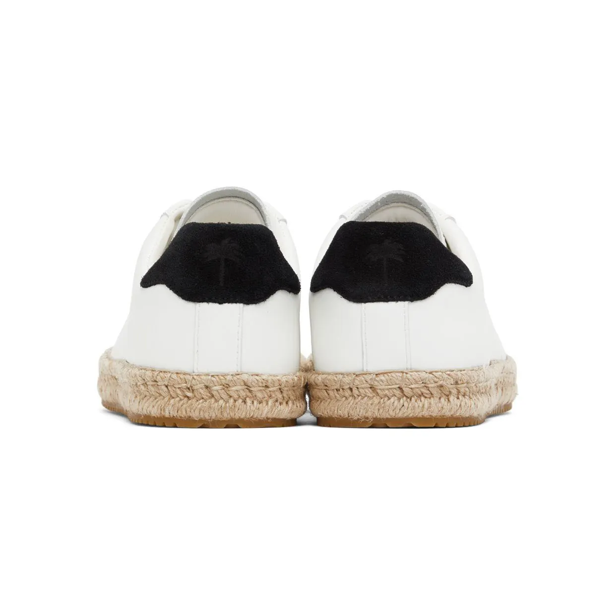 Palm Angels White Palm One Espadrille Sneakers (PMIB001S22LEA0010101) (2)