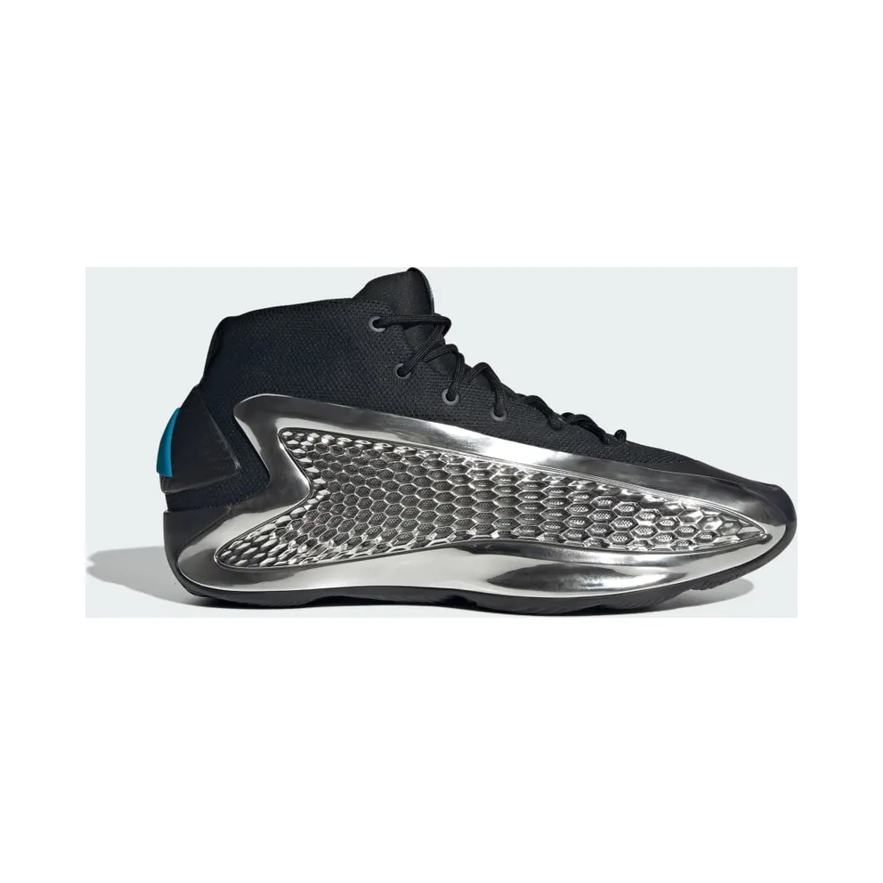 Adidas Anthony Edwards 1 Low Core Black / Silver Metallic / Core Black (JI0424)