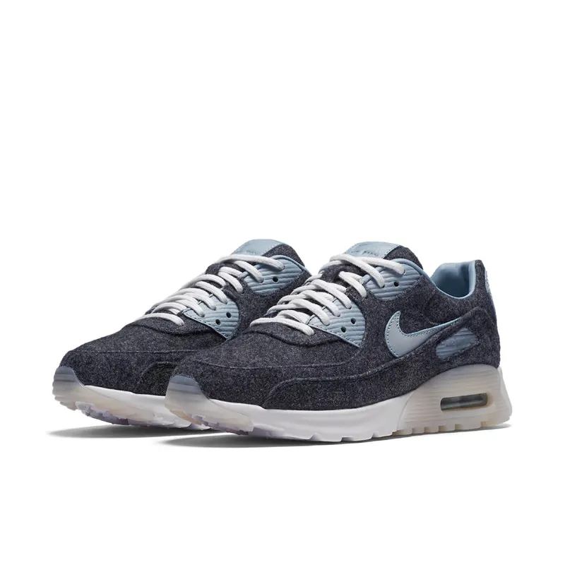 Nike Air Max 90 Ultra Premium Midnight Navy/Blue Grey-White (W) Midnight Navy/Blue Grey-White (859522-400)