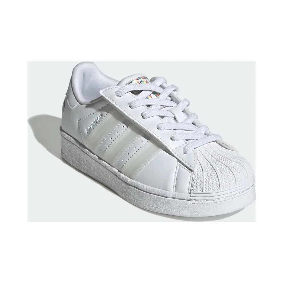 Adidas Superstar Led Lights Comfort Closure Elastic Lace Kids Cloud White / Cloud White / Cloud White (JQ6418)