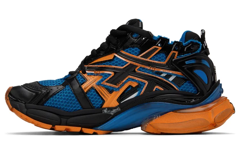 Balenciaga Blue Runner Sneakers (677403-W3RB3-4719) (3)