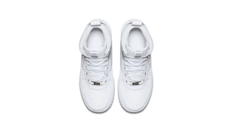 Nike Lunar Force 1 Duckboot White (GS) White/White-White (882842-100)