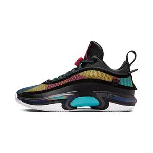 Jordan Air Jordan Xxxvi Lowen “Black / Washed Teal / Vivid Sulphur / Rush Pink” (DH0833-063)