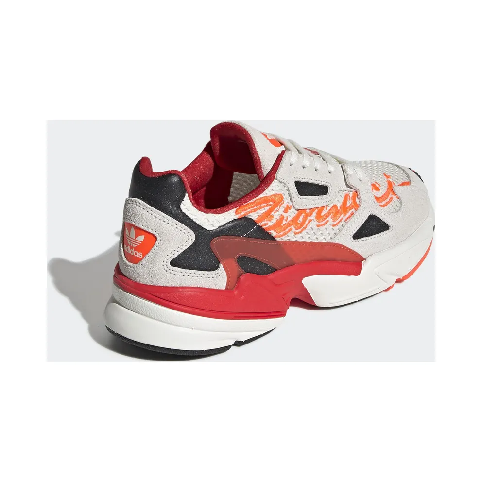 adidas Falcon Fiourucci (W) Off White/Red/Solar Orange (G28914)