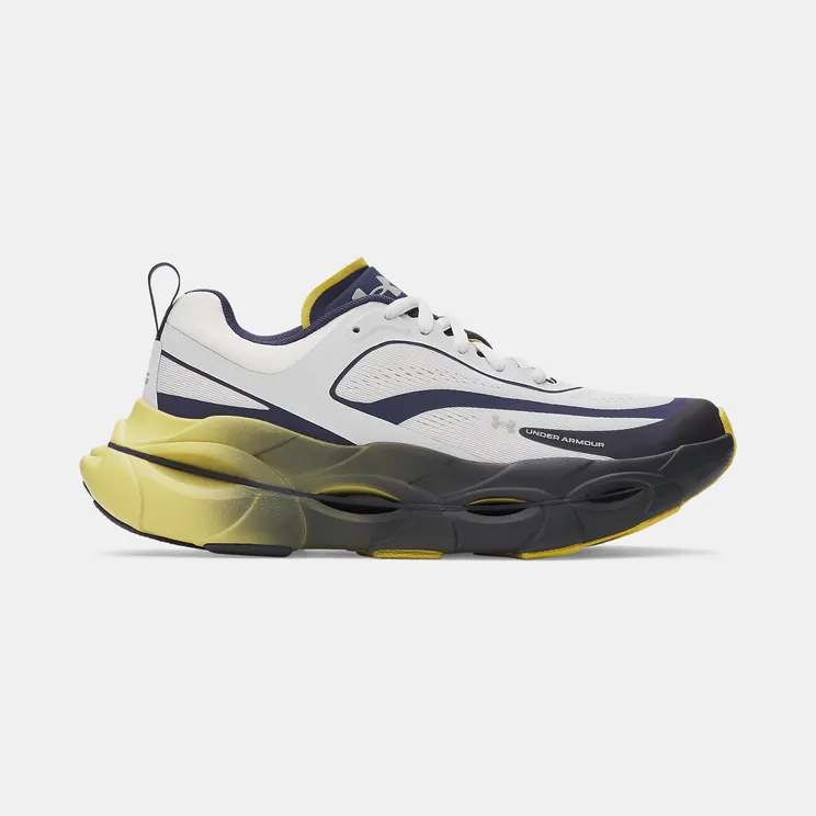 Under Armour UA Halo Racer Washed Navy Yellow Shade (6007641-403)