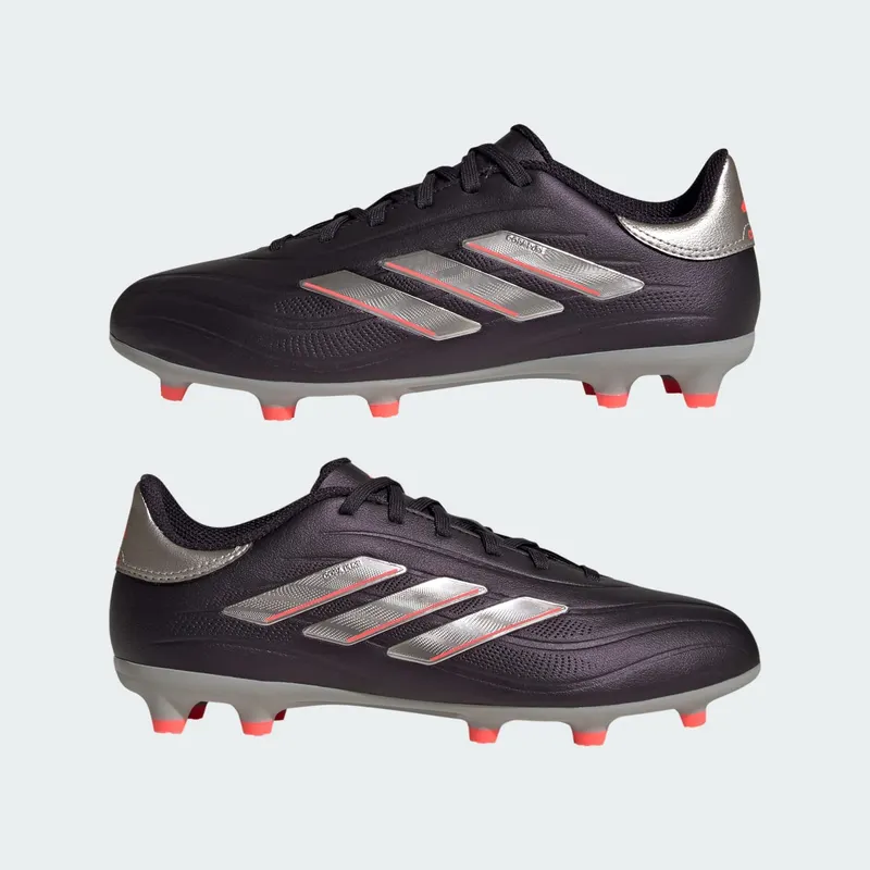 adidas Copa Pure 2 League FG Aurora Black Platinum Metallic Turbo (IG8730)