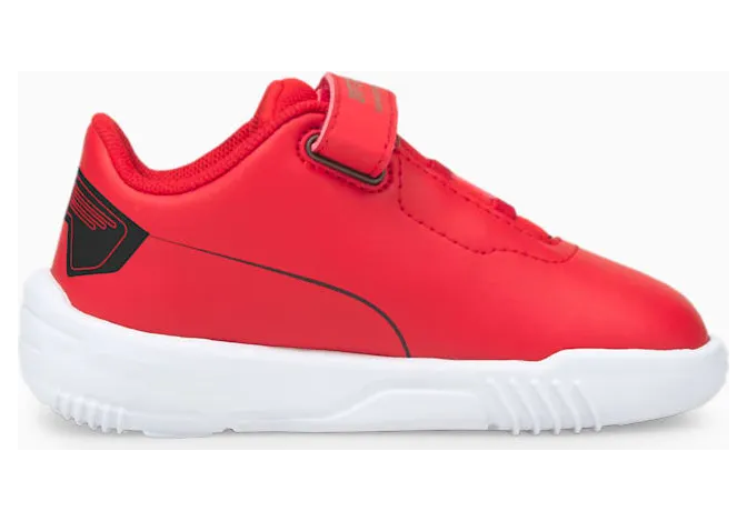 Puma Scuderia Ferrari Drift Cat Delta motorsportschoenen baby’s Zwart/Rood (306898-03)