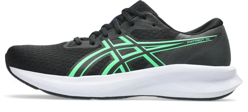 ASICS PATRIOT 14 “Black / Vital Green” (1011C050-006)