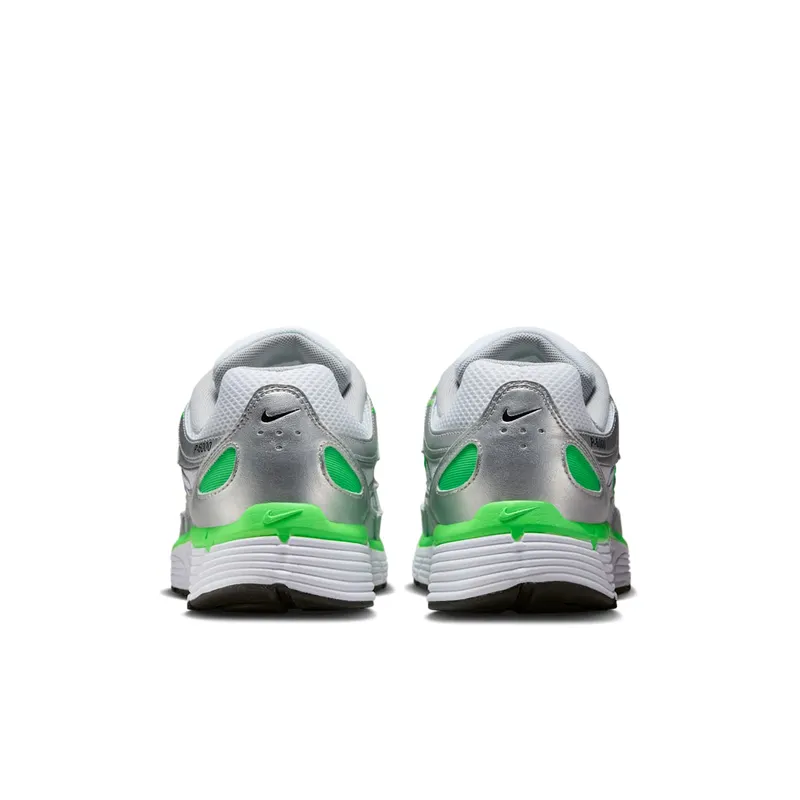 Nike P-6000 SE Metallic Silver White Green Strike (IB2985-001)
