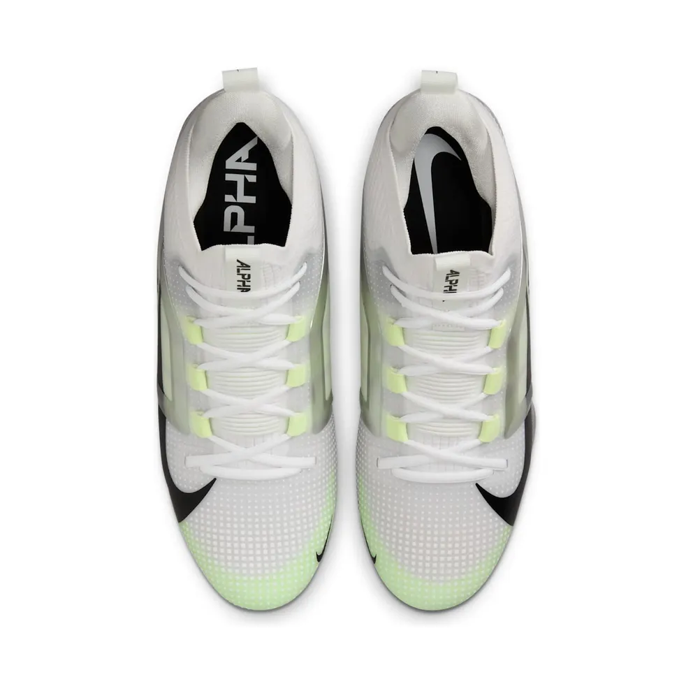 Nike Alpha Menace 4 Elite “White / Black” (FD7036-100)