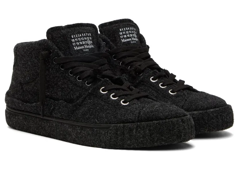 Maison Margiela Black Felt H9401 Antracite (S57WS0454 P4896) (4)