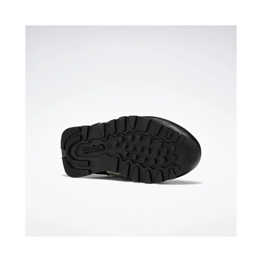 Reebok Classic Leather Shoes Chalk / Core Black / Semi Solar Gold