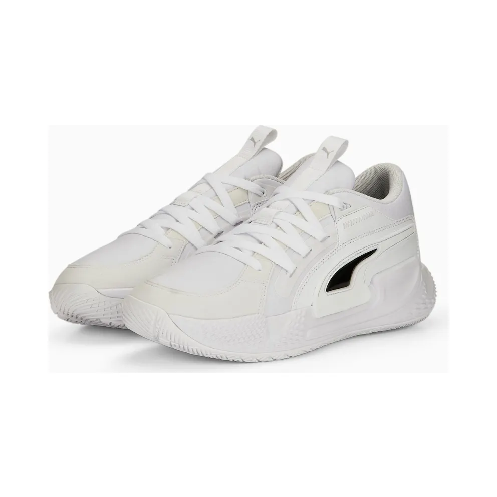 Puma Court Rider Chaos Jewel Basketball Shoes White/Black (378051-02)
