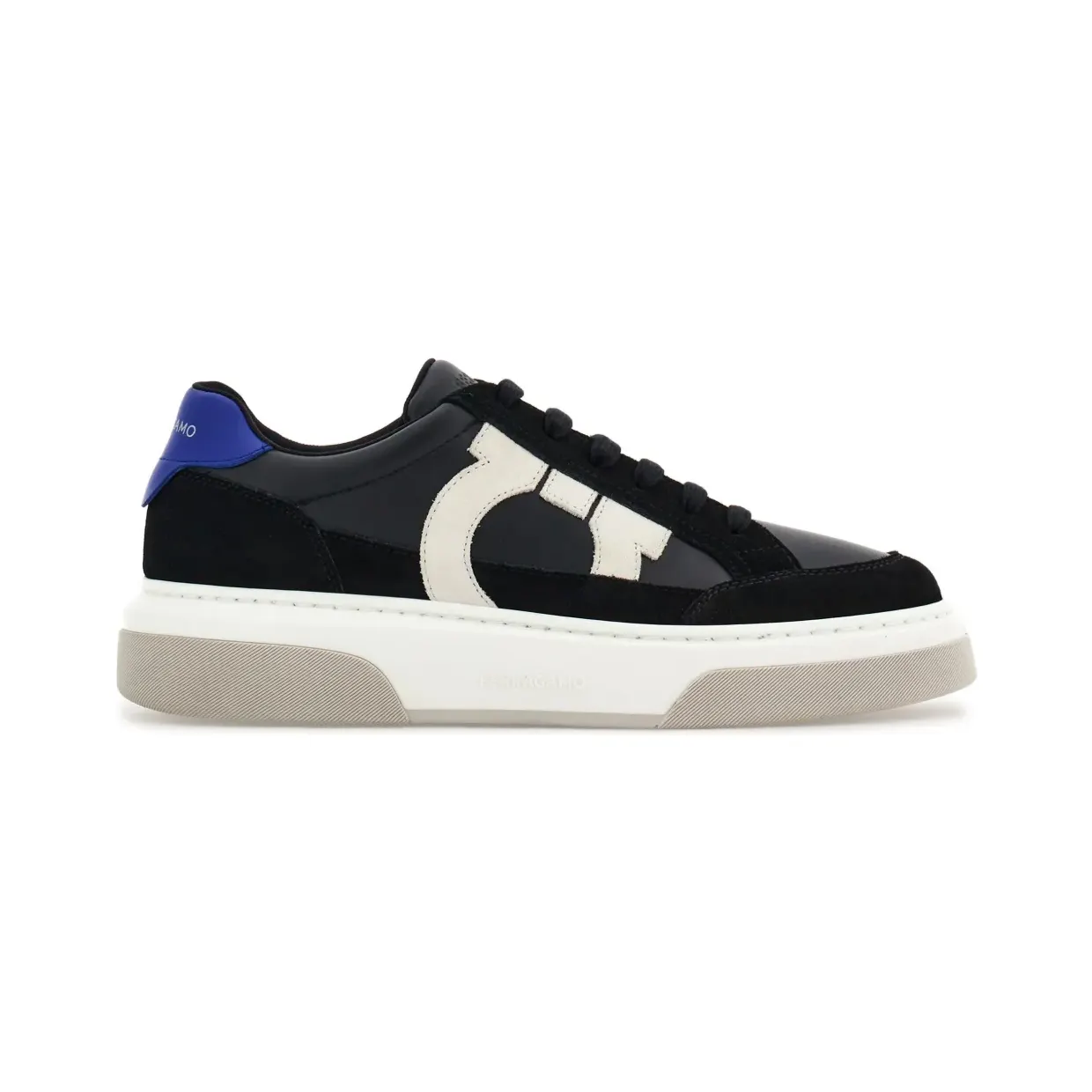 Ferragamo Leren sneakers met Gancini patch – Veelkleurig (769884)