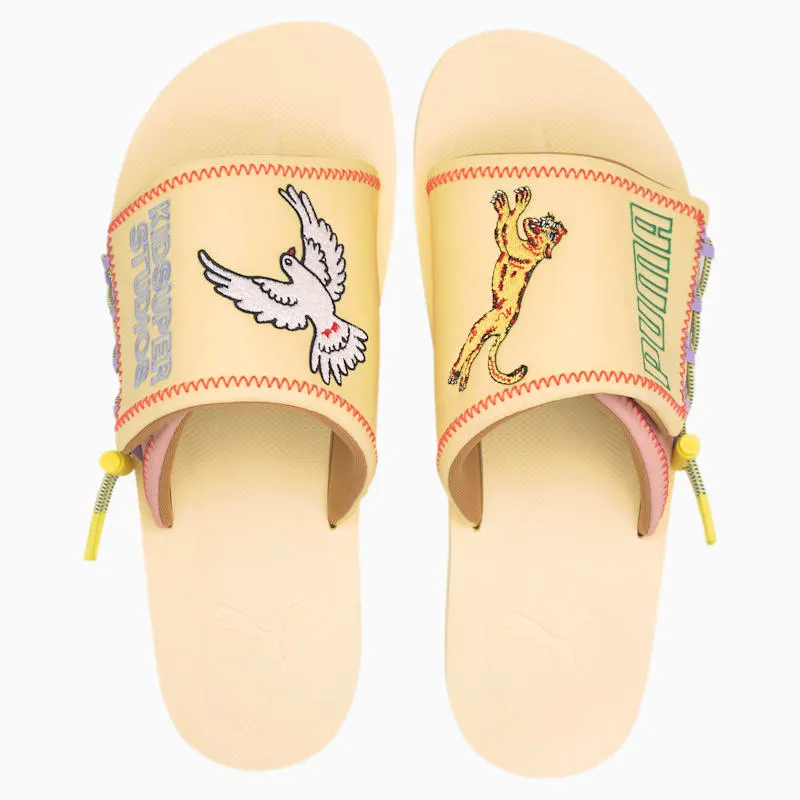 Puma Wilo Slide KidSuper Studios Mellow Yellow/Peach Beige (373543-01)