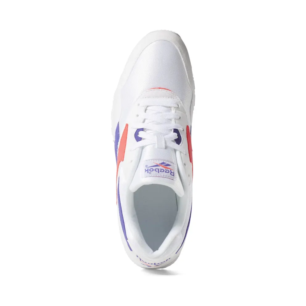 Reebok Rapide White / Team Purple / Neon Red