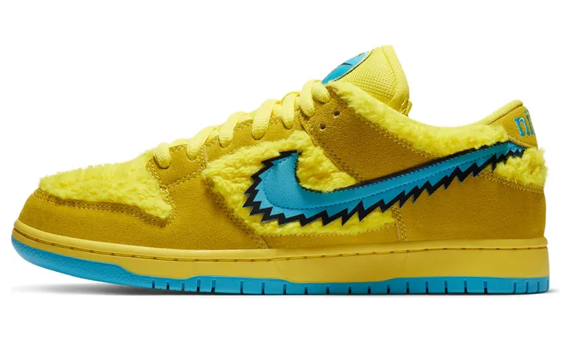 Nike SB Dunk Low Grateful Dead Bears – Yellow (CJ5378-700)