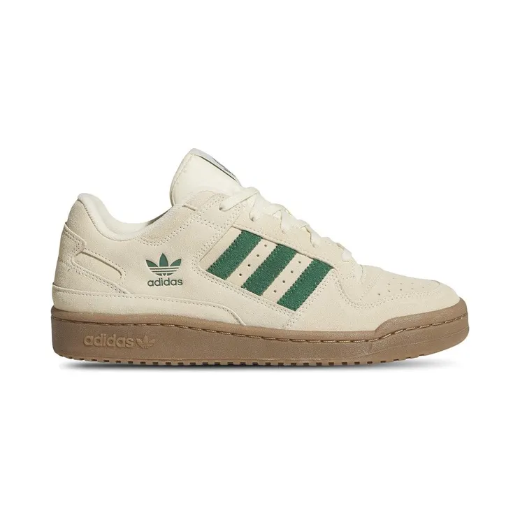 adidas Forum Low CL Warm Vanilla Dark Green Ivory (JR3173)