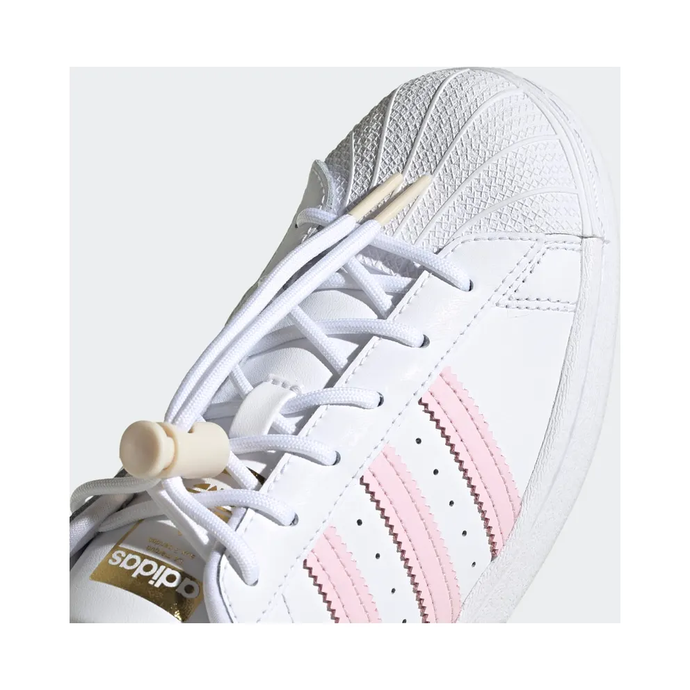 adidas Superstar Cloud White / Clear Pink / Solar Red (H00659)