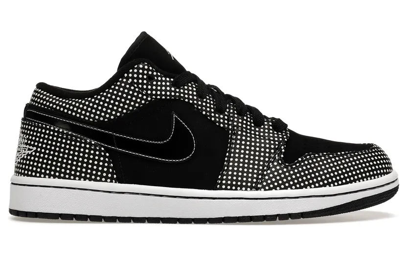 Jordan 1 Retro Phat Low Polka Dot Black White (338145-012)