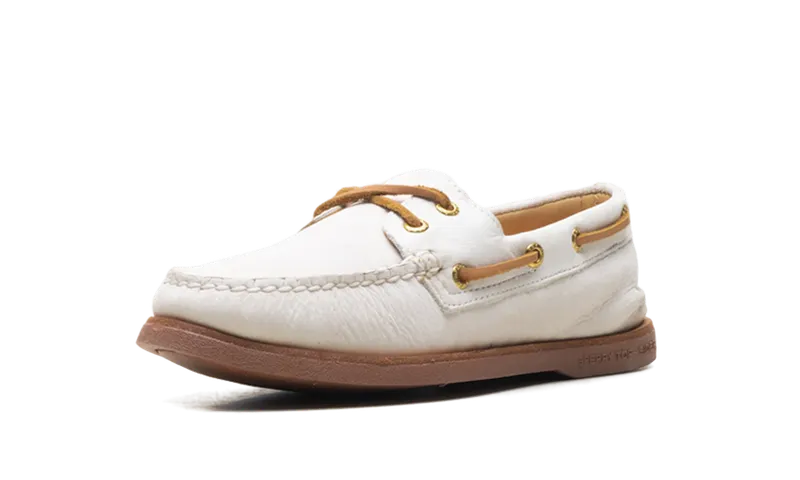 Sperry Gold Cup Authentic Original 2-Eye Freeport “WHITE” (STS22140)