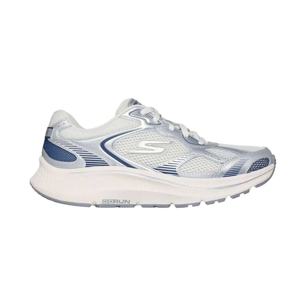 Skechers GO RUN Consistent 2.0 – Volt Sneaker Zilver/Marine
