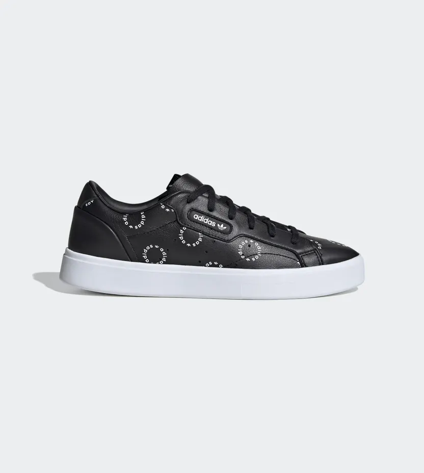 adidas adidas Sleek Core Black / Cloud White / Semi Flash Red (FW2066)