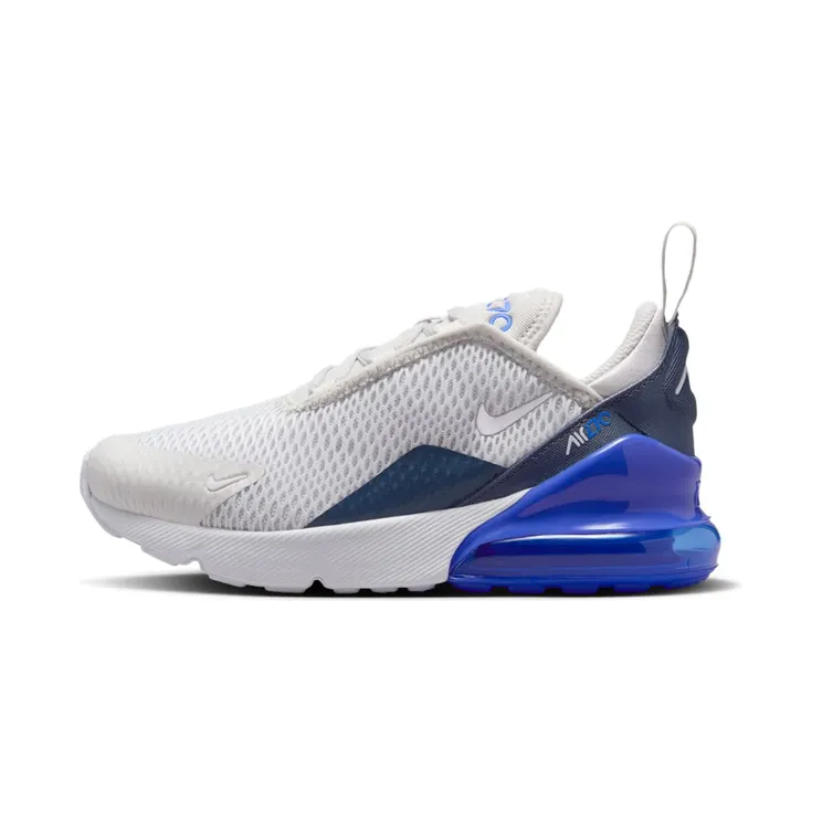 Nike Air Max 270 “Vast Grey / Hyper Royal / Thunder Blue / White” (AO2372-041)