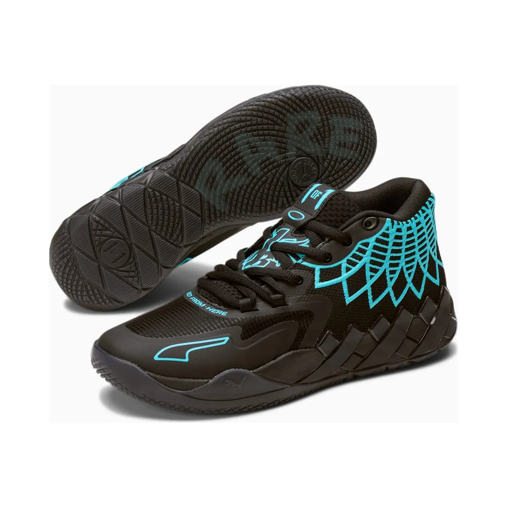 Puma MB.01 Basketball Shoes Black/Blue (376443-13)