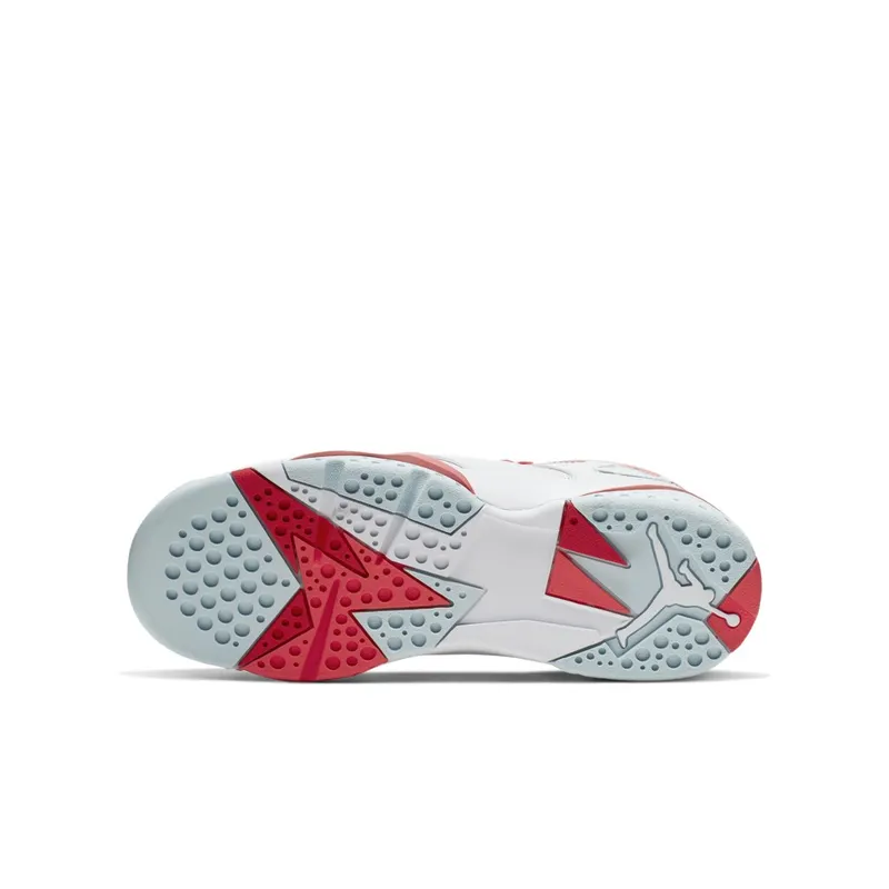 Jordan 7 Retro Topaz Mist (GS) White/White-Topaz Mist-Ember Glow-Gym Red (442960-104)