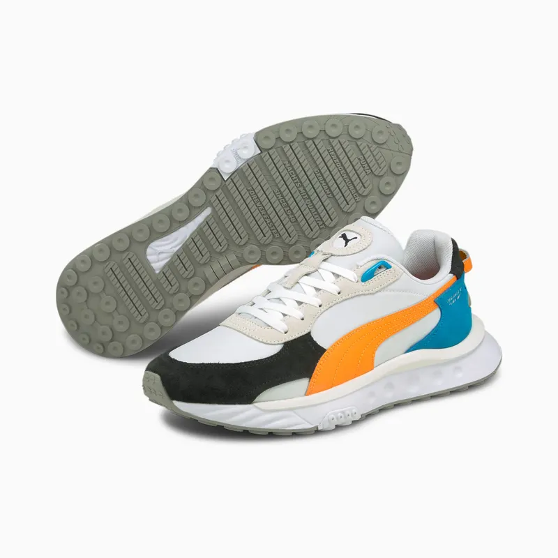 Puma Wild Rider Rollin’ Orange/White (381517-03)