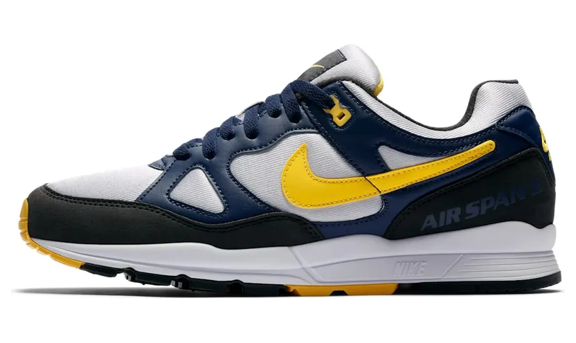 Nike Air Span II Midnight Navy Tour Yellow (AH8047-401)