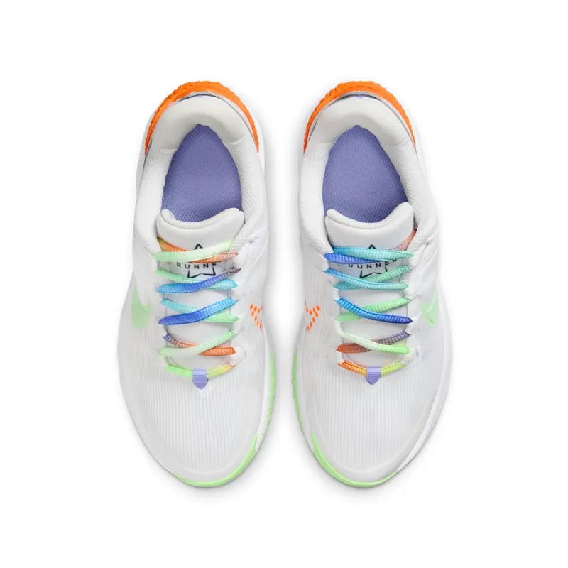 Nike Star Runner 4 Next Nature SE White Photon Dust Total Orange Vapor Green (FN4979-100)