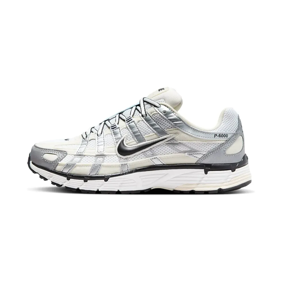 Nike P-6000 Coconut Milk Metallic Silver (W) (FV6603-100)