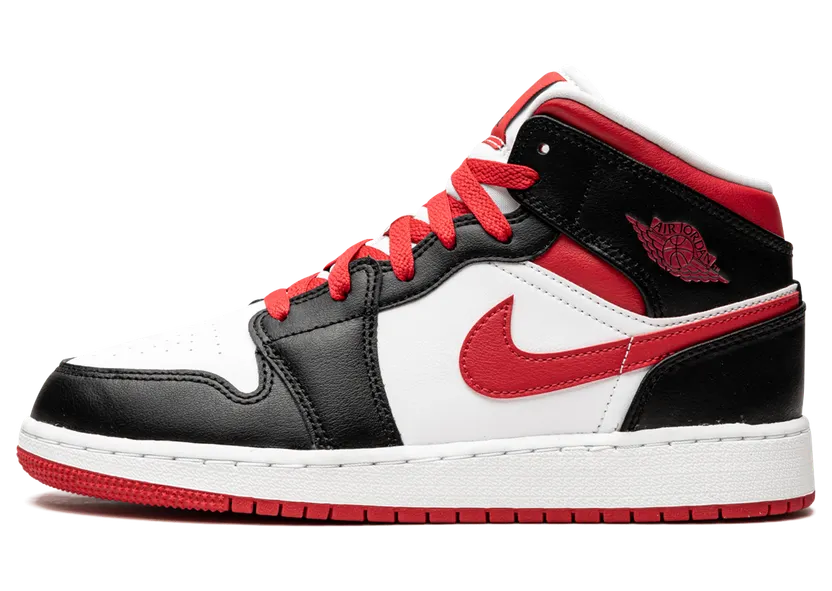 Air Jordan 1 Mid Very Berry (GS) (554725-016)
