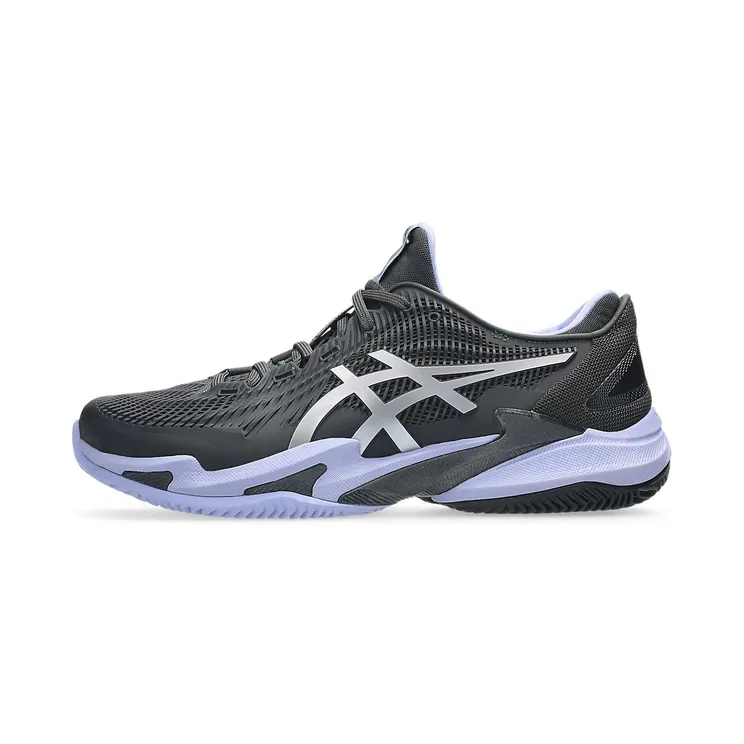 ASICS COURT FF 3 CLAY NIGHT ENERGY “Graphite Grey / Pure Silver” (1041A570-020)