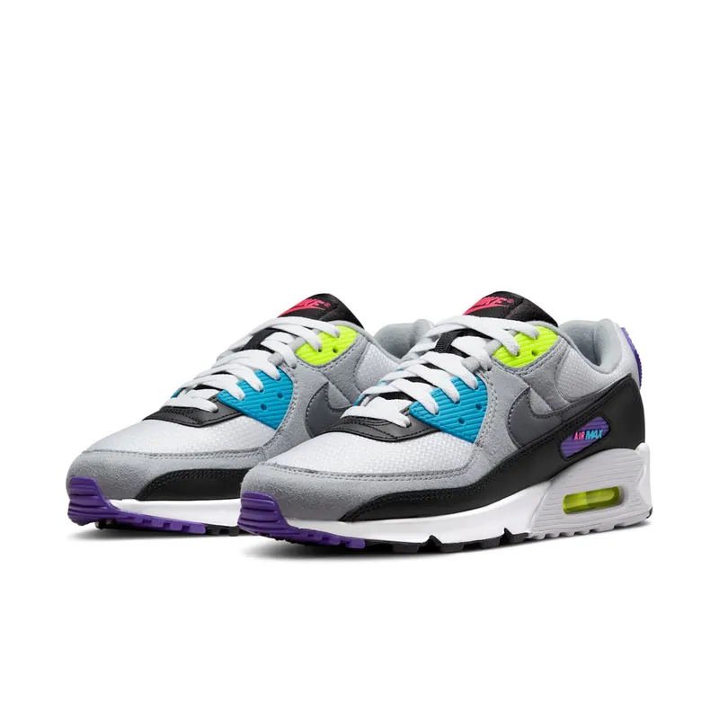Nike Air Max 90 Laser Blue Volt Purple (DR9900-100)